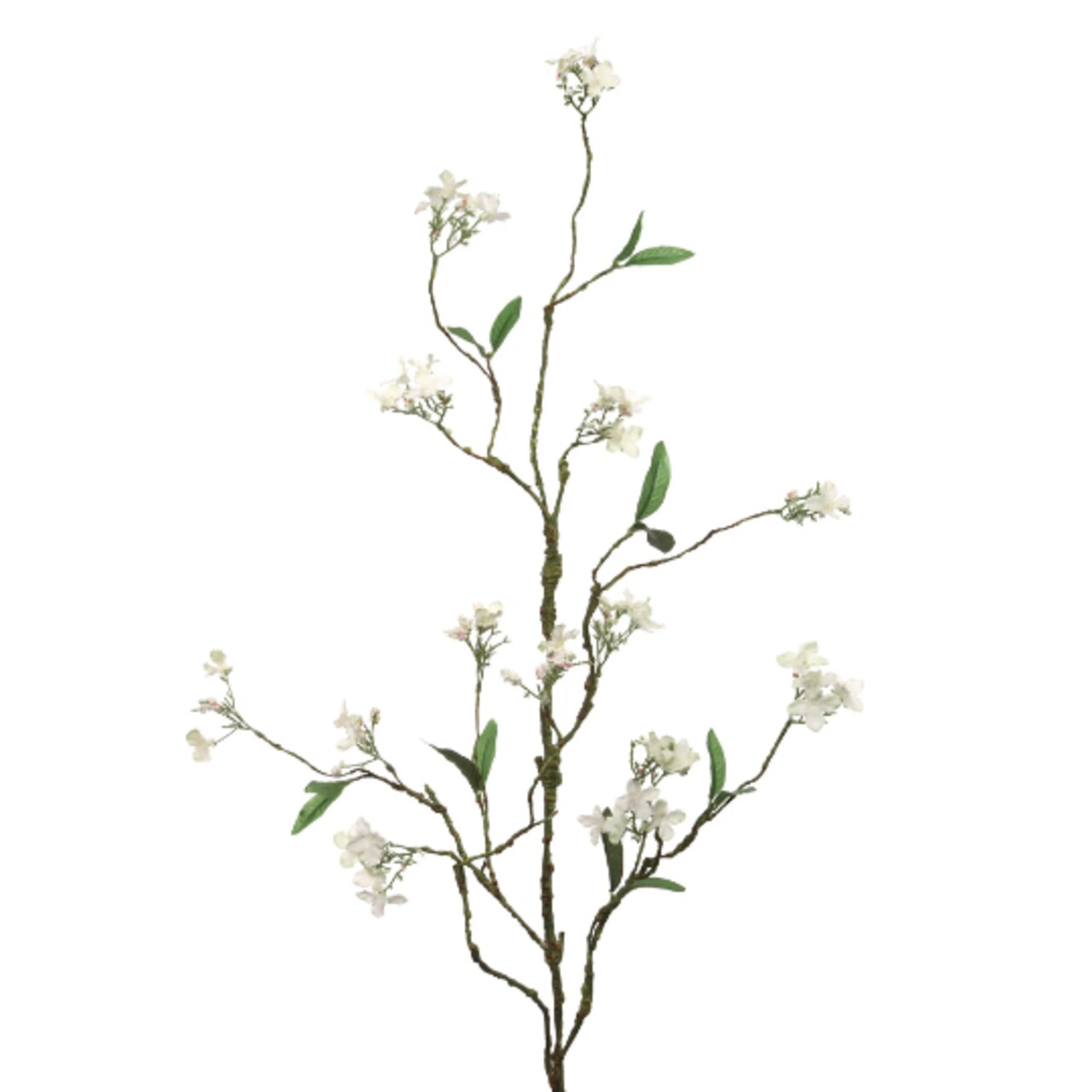 Set of 24 Stunning 42" White Wild Flower Sprays - Artificial Indoor/Outdoor Floral Decor for Home, Events, and Weddings